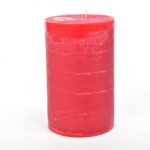 CANDELA PILLAR RUSTIC ROSSO H CM 30 X D CM 15PROFUMATA ART.48372 -