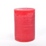 CANDELA PILLAR RUSTIC ROSSO H CM 25 X D CM 15 PROFUMATA ART.48389 -