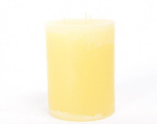CANDELA PILLAR RUSTIC AVORIO H CM 20 X D CM 15 PROFUMATA ART.48433