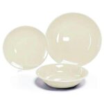 SERVIZIO PIATTI 18 PEZZI "LOVE CUP" AVORIO ART.23229 -