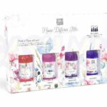 DIFFUSORI ESSENZA CON BACCHETTI SET/4 125 ML PROFUMI ASS.ART.24493 -