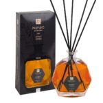 DIFFUSORE DI FRAGRANZA C/BOTTIGLIA ESAGONALE 700 ML PATCHOULY C/BACCHETTI C/SCATOLA REGALO ART.24622