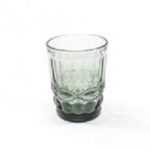 BICCHIERI IN VETRO COLORATO IN PASTA "CLASSIC" SET/6 VERDE ART.09114 -