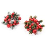 GIROCANDELA "FOREST" PER CANDELA STELO DIAM.14XH.6 CM ASS. ART.08954 -