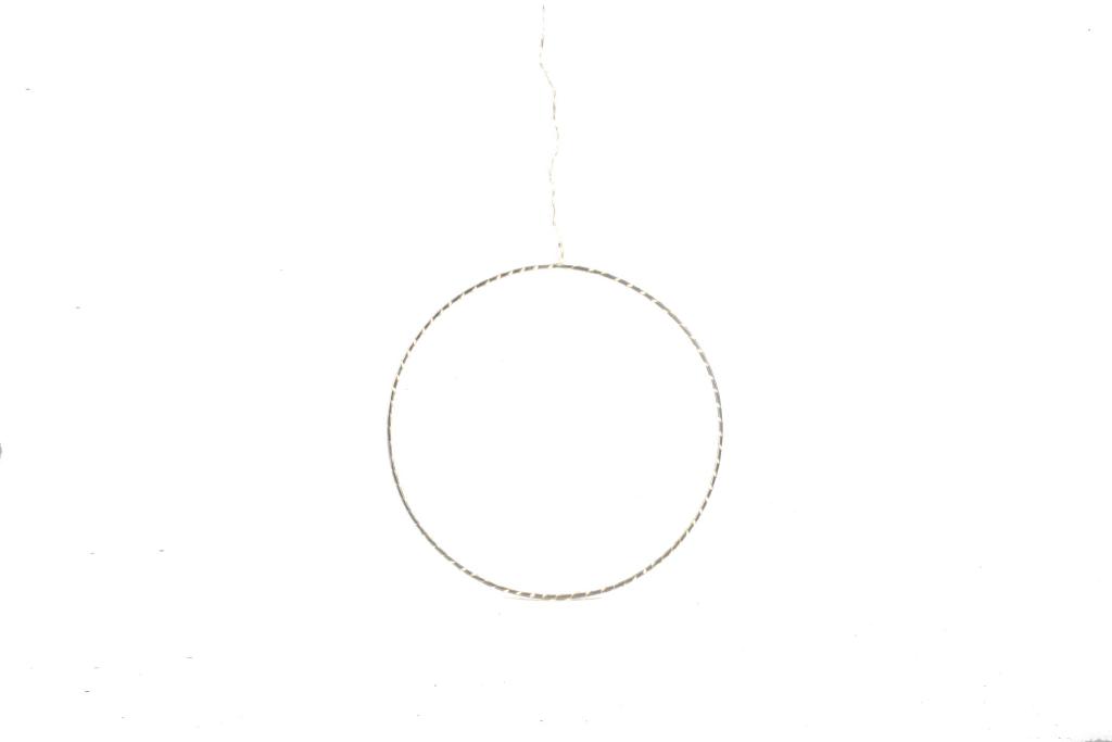 CERCHIO MICROLED "RING" COLORE BIANCO CALDO CON 8 GIOCHI DI LUCE, 190 LUCI DA ESTERNO 40CM FILO TRASPARENTE ART.30108 - CERCHIO MICROLED "RING" COLORE BIANCO CALDO CON 8 GIOCHI DI LUCE, 190 LUCI DA ESTERNO 40CM FILO TRASPARENTE ART.30108 -