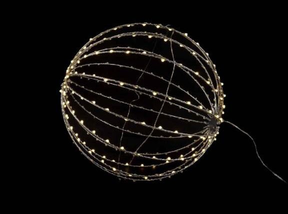 SFERA LUCI 306 MACROLED BIANCO CALDO D.40CM