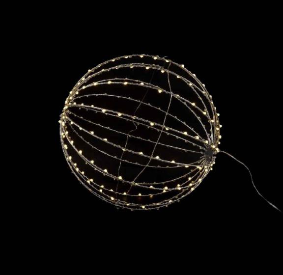 SFERA LUCI 420 MACROLED BIANCO CALDO D.60CM SFERA LUCI 420 MACROLED BIANCO CALDO D.60CM