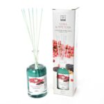 DIFFUSORE DI ESSENZA 500 ML TONKA E PEPE ROSA " LINEA BOUQUET" C/BACCHETTI IN COTONE ART.21318 -