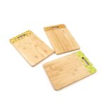TAGLIERE IN BAMBU' 32X21X1.5CM DECORI ASSORTITI ART.44928 -