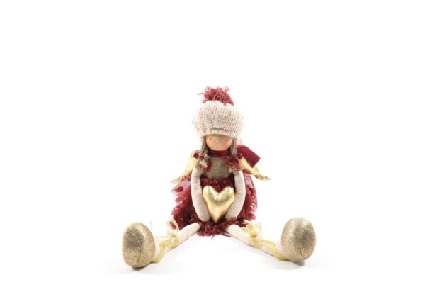 ANGELO SISSY 16X12XH.23CM ROSSO ART.70194