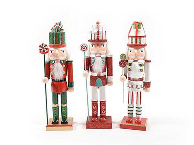 SOLDATINO IN LEGNO "CANDY MAN" H.36X9X8 CM ASS. ART.74758 - SOLDATINO IN LEGNO "CANDY MAN" H.36X9X8 CM ASS. ART.74758 -