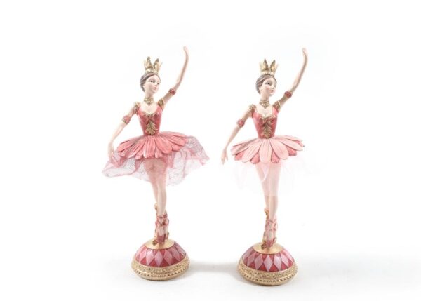 BALLERINA IN RESINA 11X11XH26CM ASS. ART.77162 -