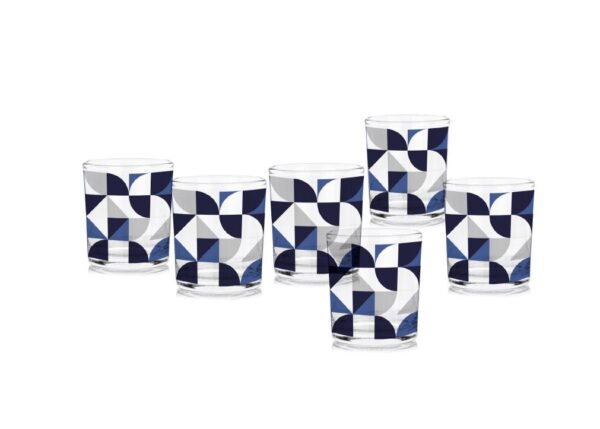 BICCHIERI IN VETRO "EVERYDAY 2" 6PZ ACQUA ART.83156 -