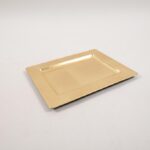 VASSOIO FOGLIA ORO IN PLASTICA 31.5X25X1.5CM 87444 -