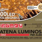 FILO 600 MINILUCCIOLE BIANCO SUPER CALDO PROLUNG. 8 GIOCHI ESTERNO
