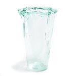 VASO PORTAFIORI IN VETRO DIAM. 21,5XH.35CM ART.05544 -