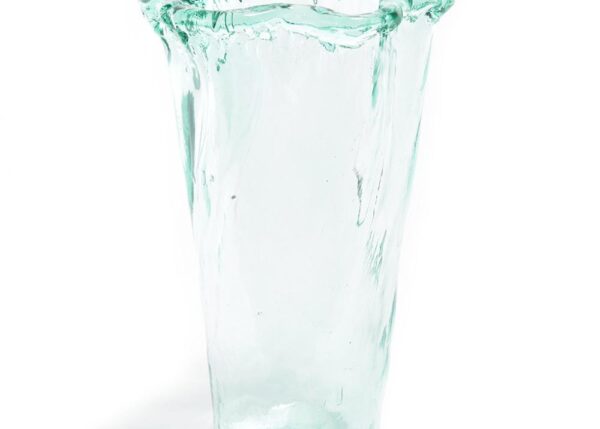 VASO PORTAFIORI IN VETRO DIAM. 21,5XH.35CM ART.05544 -
