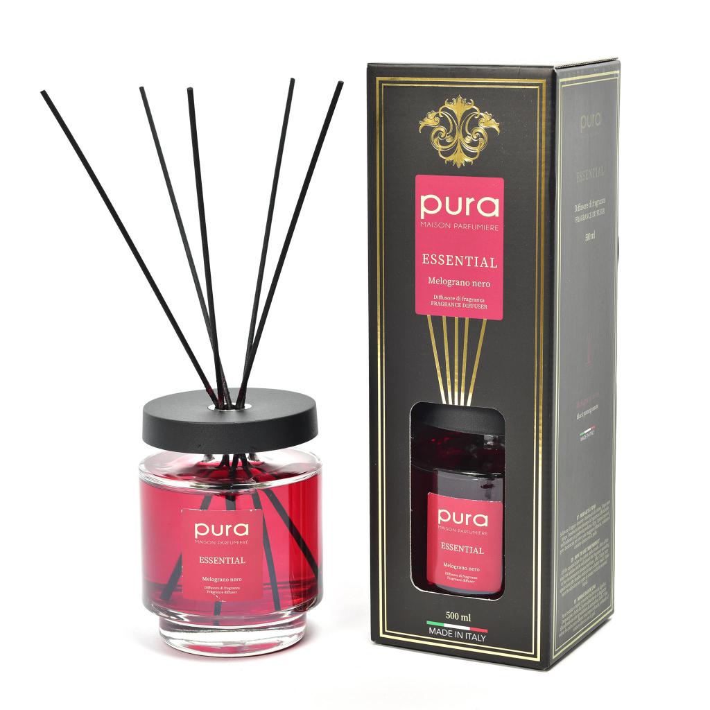 DIFFUSORE DI ESSENZA "BOTTIGLIA LOGAN" 500 ML MELOGRANO ART.08231 - DIFFUSORE DI ESSENZA "BOTTIGLIA LOGAN" 500 ML MELOGRANO ART.08231 -