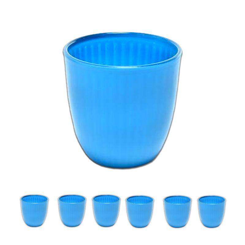 BICCHIERI VETRO RIGATO BLUE OPACO "ELEGANT" SET 6PZ ML 295 ART.09450 -
CM 8,5X8,5 BICCHIERI VETRO RIGATO BLUE OPACO "ELEGANT" SET 6PZ ML 295 ART.09450 - CM 8,5X8,5