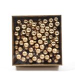 PALLINE DI NATALE DIAM. 2CM CONF. 144PZ ORO LUCIDO E OPACO ART.23449 -