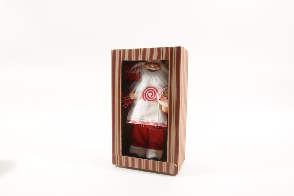 BABBO NATALE PASTICCIERE 25X12XH.40CM CONF. REGALO BABBO NATALE PASTICCIERE 25X12XH.40CM CONF. REGALO