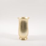 VASO FOGLIA ORO IN TERRACOTTA 16,5X16,5XH.29,5CM 75240 -