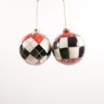 PALLE DI NATALE "WONDERLAND" IN VETRO DIAM.10CM ASS. ART.77329 -