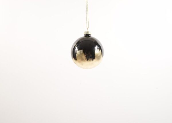 PALLE DI NATALE IN VETRO DIAM.8CM ASS. ART.77497 -