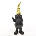 BABBO NATALE "VAFF" IN RESINA 10.5X8XH.17.5CM ART.86307 -