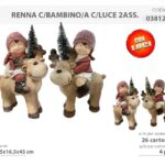 RENNA C/BAMBINO C/L 2A. 0381242