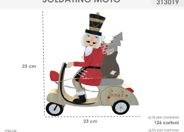 SOLDATINO MOTO 313019