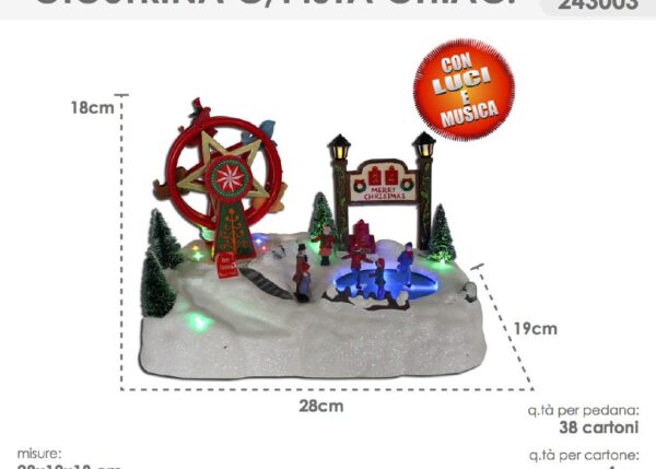 GIOSTRINA PISTA GHIACCIO