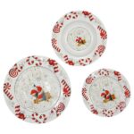 SERVIZIO PIATTI 18PZ BONECHINA