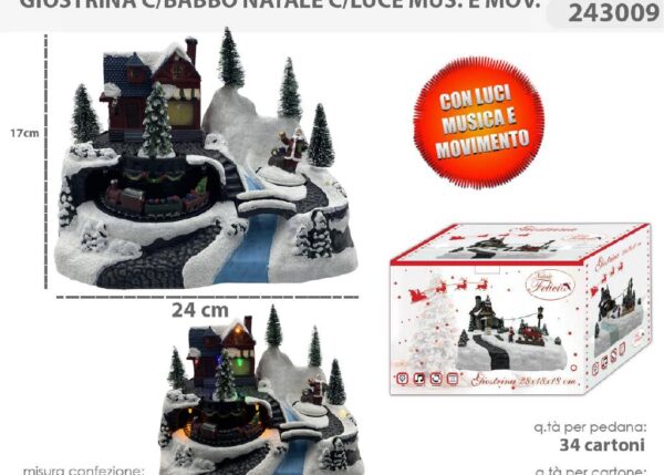 GIOSTRA C/BABBO C/MUSICA 243009