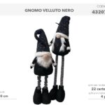 GNOMO VELLUTO NERO 130CM 432077