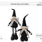 FATINA VELLUTO NERO 80CM 432135