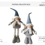 FATINA VELLUTO BLU 80CM 432136
