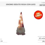 GNOMO ROSA SE.40CM 301057
