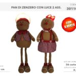 PAN DI ZENZERO C/LUCI 60CM 301103