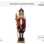 SOLDATINO SCHIACCIANOCI SCOZZ.ROSSO 60CM 392078