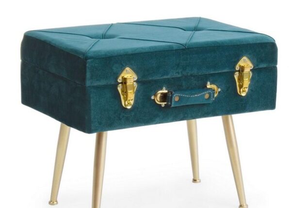 SGABELLO CONTENITORE POLINA NAVYUS ART.0720326