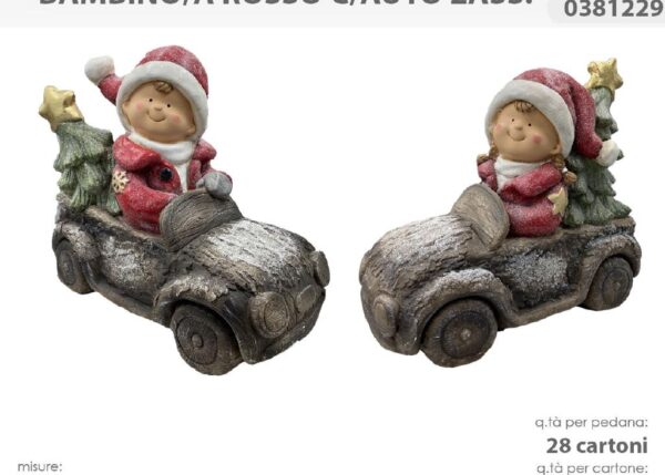 BAMBINO C/AUTO ROSSA 2A. 0381229