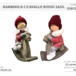 BAMBINO C/CAVALLO ROSSO 2A 0381231