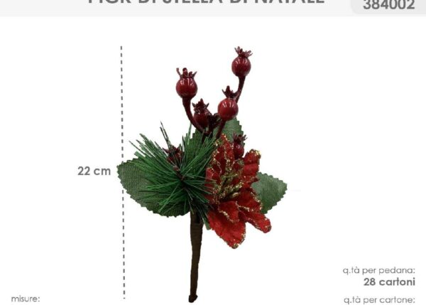 RAMO STELLA NAT.22CM 384002