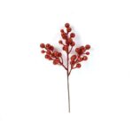 SPILLONE BACCHE GLITTERATEROSSO ART.MI007654