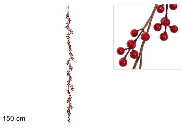 GHIRLANDA BACCHE 150 CM XY18-511
