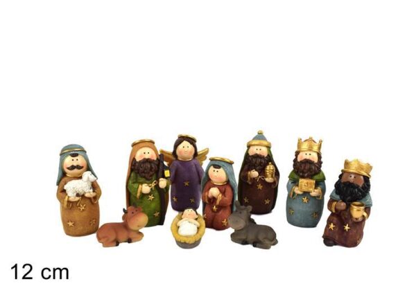NATIVITA' BIMBI 10PZ 12CMART.62678 ART.CM003144