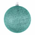 SET 6 PALLE DI NATALE PLASTICA 10CM EFFETTO GHIACCIO TIFFANY PVC BOX ART.XNA21006331