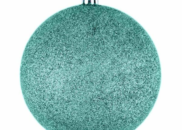 SET 6 PALLE DI NATALE PLASTICA 10CM EFFETTO GHIACCIO TIFFANY PVC BOX ART.XNA21006331