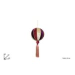 PALLE 20CM APPENDINO VELLUTO C/ CIACCIOLI ART.LN001785